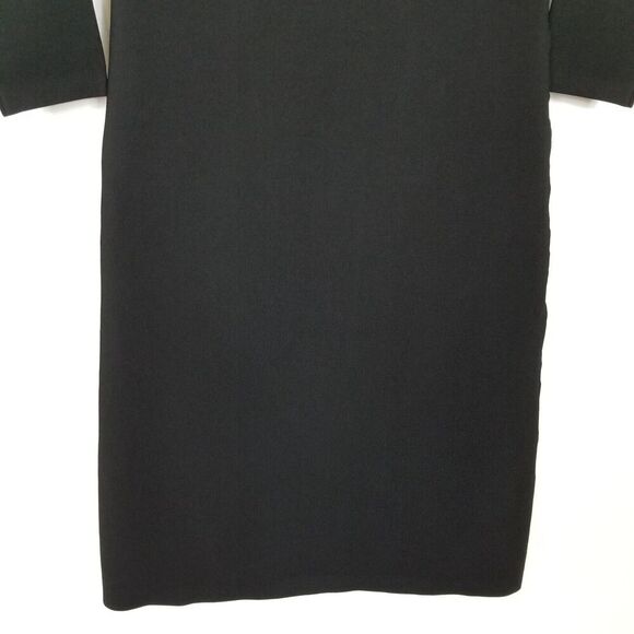 Elizabeth and James Women Bodycone Mini Dress Sz S Black Long Sleeve  Party - Picture 3 of 7